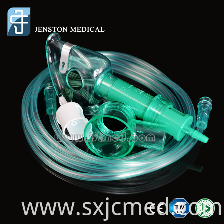 Disposable Audlts Medical Single Use Nebulizer Jar Mask